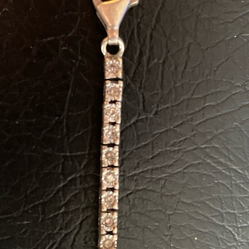 Peoples Authentic Diamond Tennis Bracelet